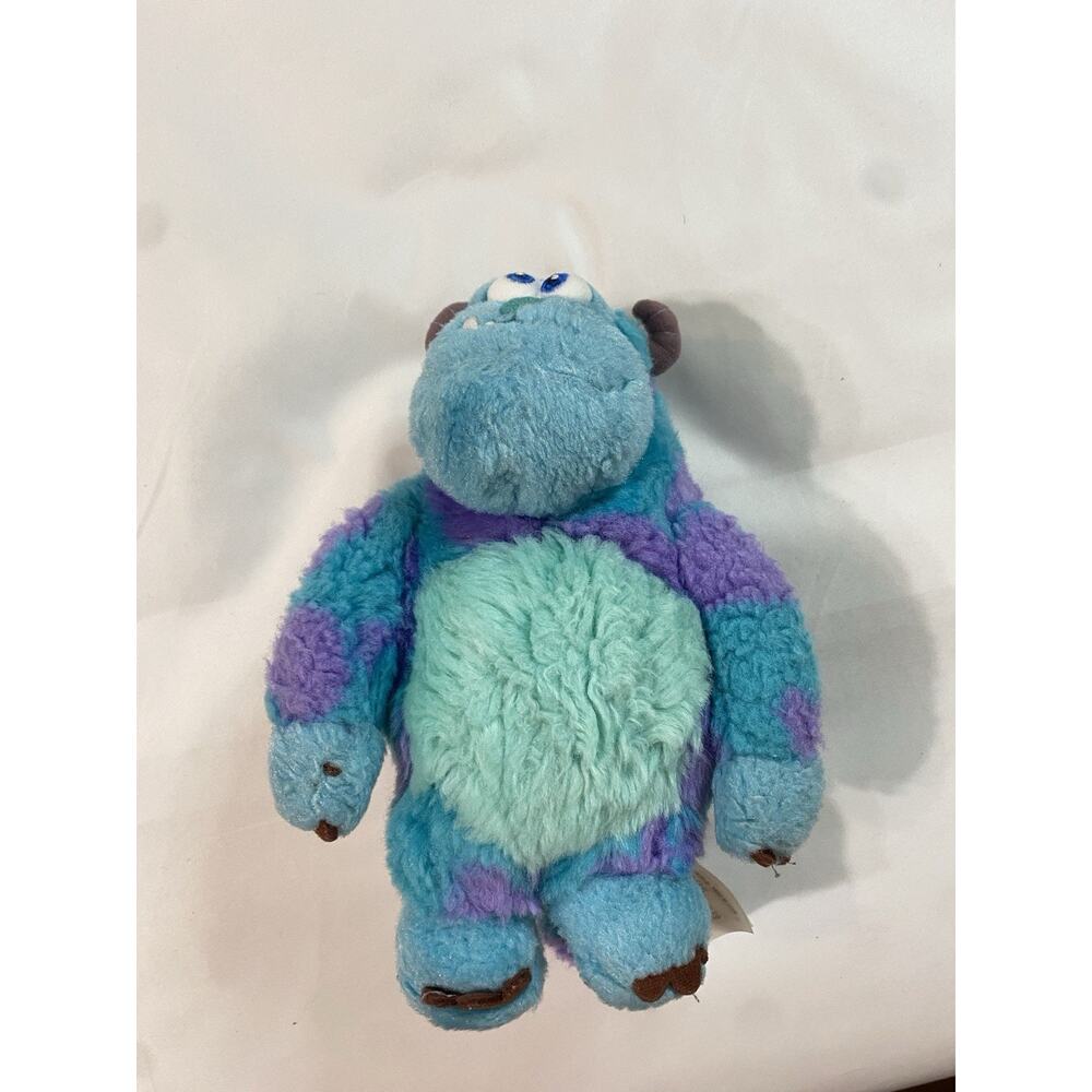 Disney Parks Monsters Inc James P Sullivan Sulley Plush Stuffed Animal Toy 8"